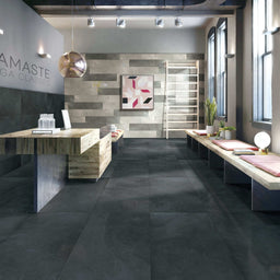 Céramique 24x24 noire - Mustang | Entrepôt de la Réno