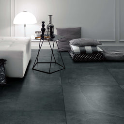 Céramique 24x24 noire - Mustang | Entrepôt de la Réno