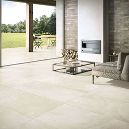 Céramique 24x24 ivoire - Mustang | Entrepôt de la Réno