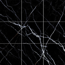 Céramique 24x24 nero - Marquina | Entrepôt de la Réno
