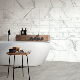 Céramique Marble Stone Grigio 24"x48" | Entrepôt de la Réno
