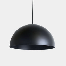 Luminaire suspendu en dôme 20" - Noir mat | Entrepôt de la Réno