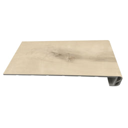 Marche et contremarche de recouvrement 48" en vinyle - Merisier naturel | Entrepôt de la Réno