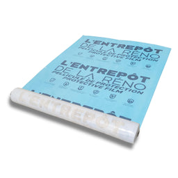 Membrane protectrice bleue - Rouleau de 200 pi² | Entrepôt de la Réno