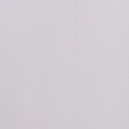Mur de douche en PVC effet céramique (6 po x 20 po) blanc sur blanc mat 48 po x 96 po | Entrepôt de la Réno