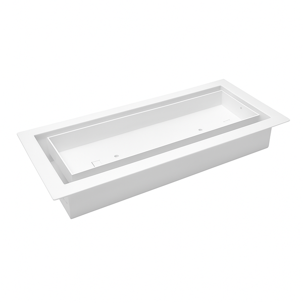 Plaque de ventilation blanche