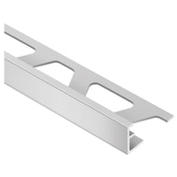 L-shaped trim for ceramic matte aluminum color